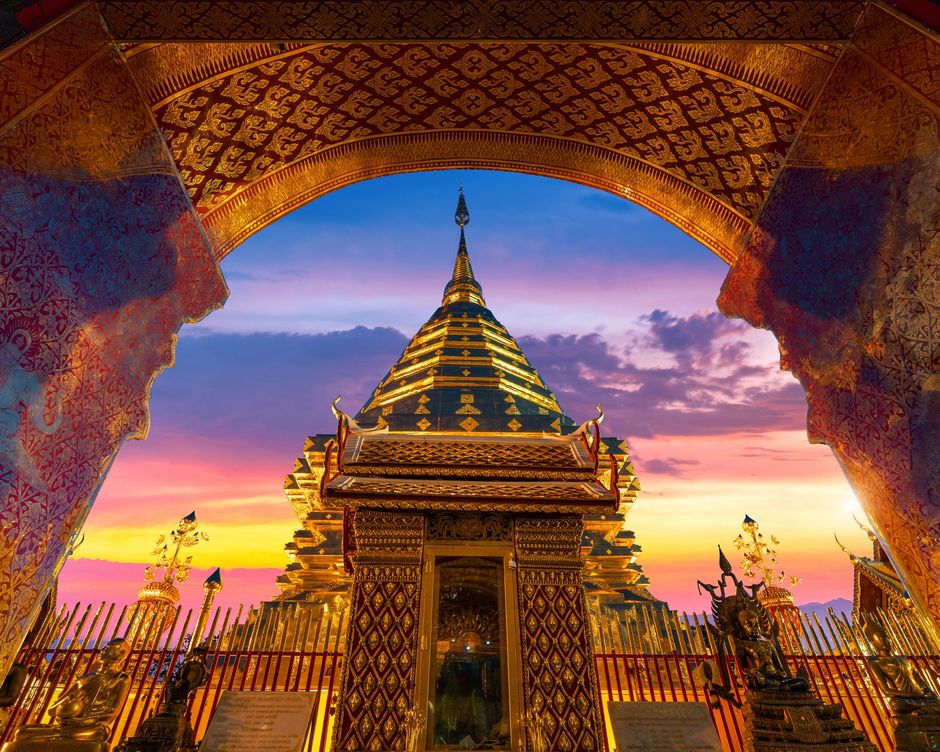 Chiang Mai Wat Phra That Doi Suthep 