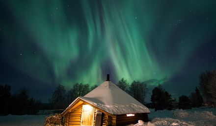 Nordlichter und Winterabenteuer Rovaniemi