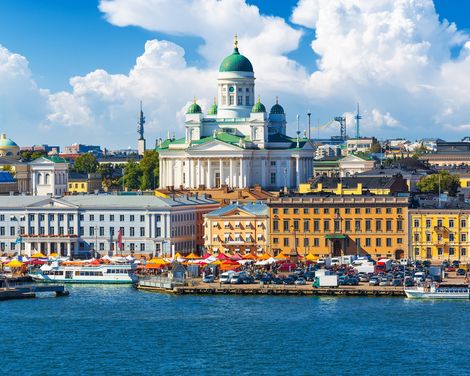 Helsinki Market Square + Dom