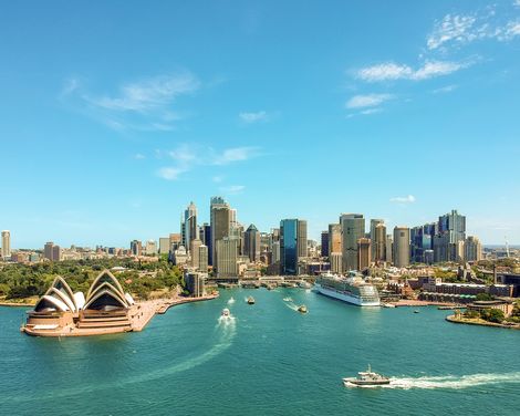 Sydney Skyline + Opernhaus