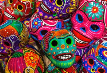 Zum Dia de los Muertos in Mexiko