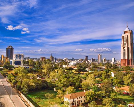 Nairobi Stadtteil Upper Hill