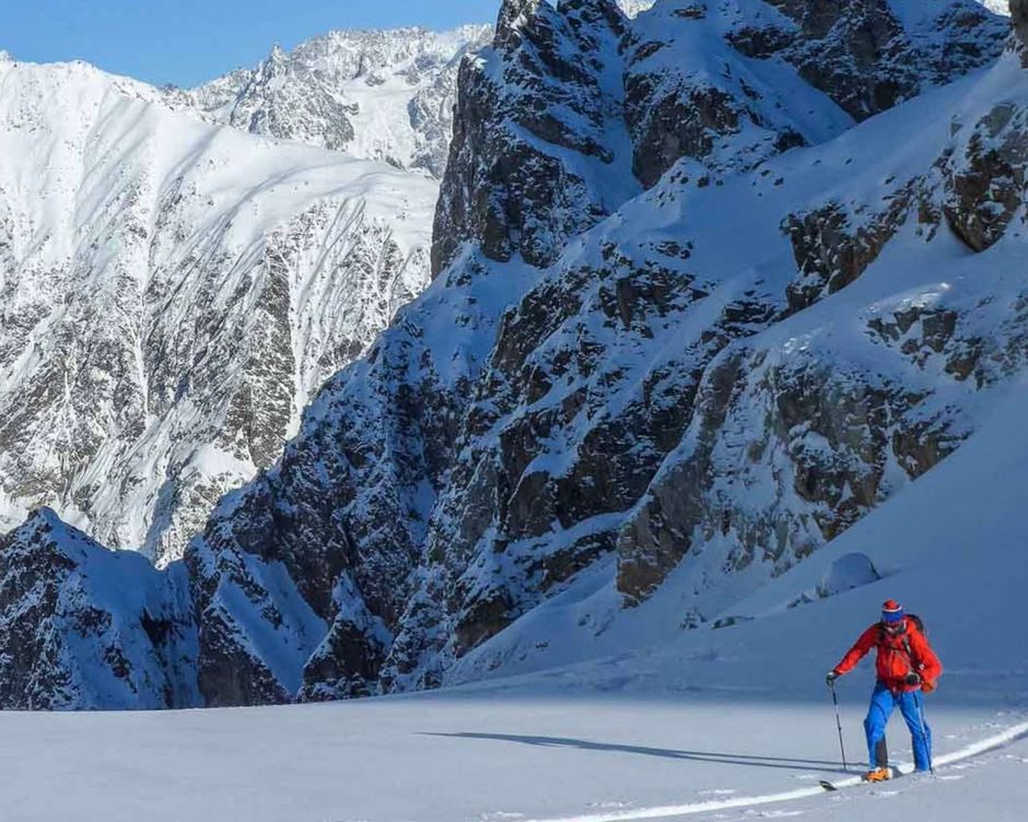 Georgien Winter Skifahren
