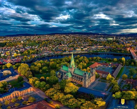 Trondheim Aussicht