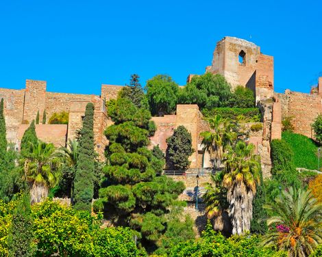 Malaga Alcazaba Festung