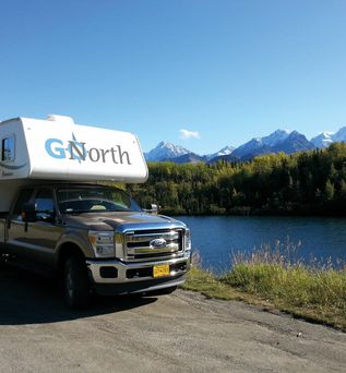 Außenansicht des GoNorth Camper