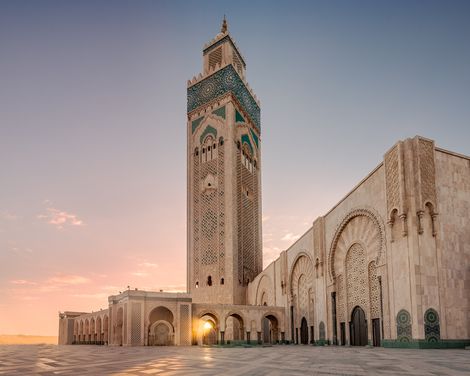 Casablanca Hassan II Moschee