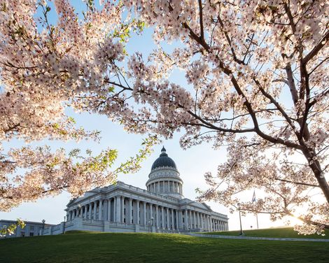 Salt Lake City Utah State Capitol