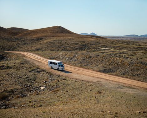 Namibia Nomad Truck unterwegs