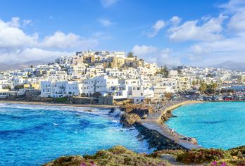 Inselhüpfen Kykladen - Mykonos, Paros, Naxos und Santorini