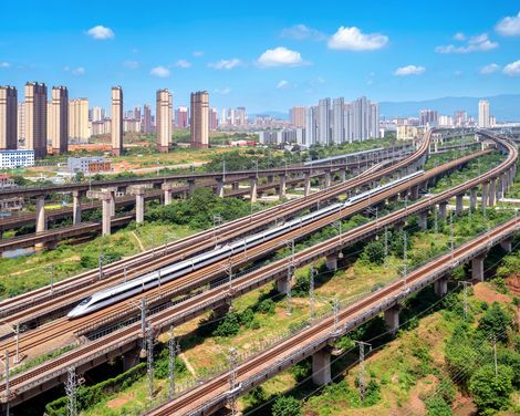 China Hochgeschwindigkeitszug