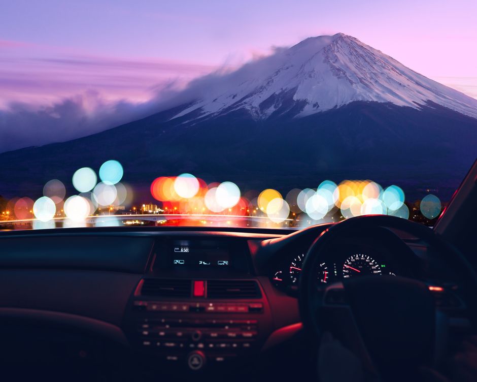 Japan Mietwagen + Vulkan Fuji