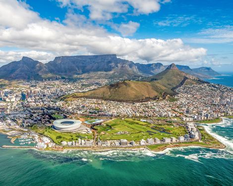Kapstadt Tafelberg Aussicht