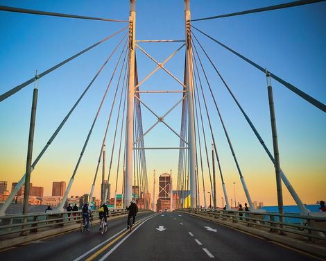Johannesburg Nelson Mandela Bruecke