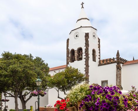 Madeira Santa Cruz Kirche