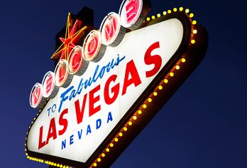 Glitzernde Wüstenmetropole Las Vegas