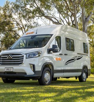 Außenansicht des Apollo Euro Camper