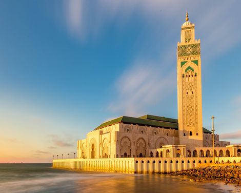 Casablanca Hassan II Moschee
