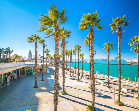 Malaga Hafen