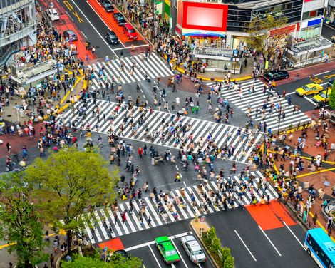 Tokyo Shibuya Crossing