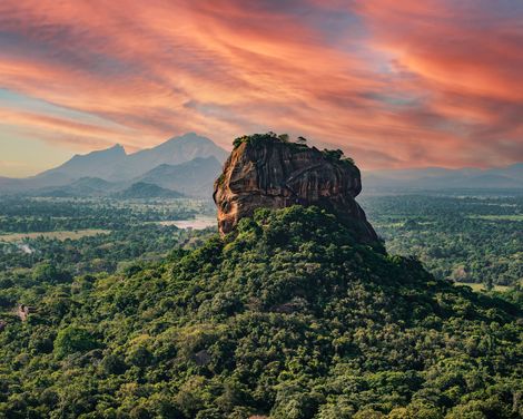 Sigiriya Loewenfelsen