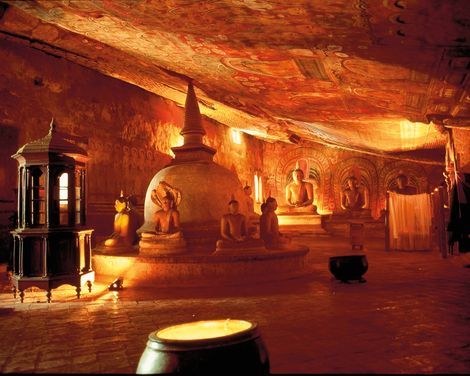 Dambulla Hoehlentempel