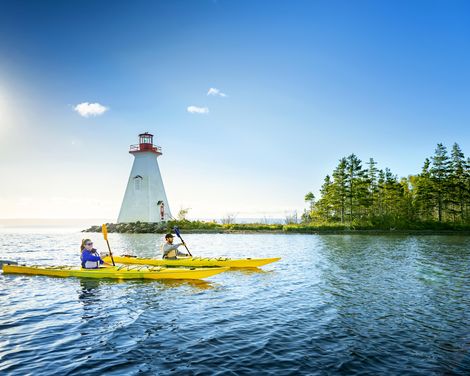 Baddeck Kidston Island Lighthouse 