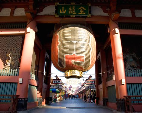 Tokyo Asakusa Tempel Donnertor