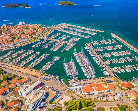 Biograd na Moru Hafen
