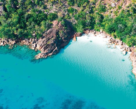 Curieuse Island Drohnenbild