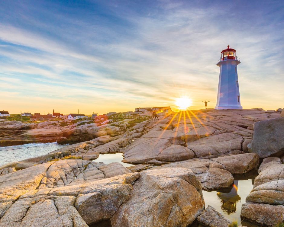 Peggys Cove Peggys Point Lighthouse