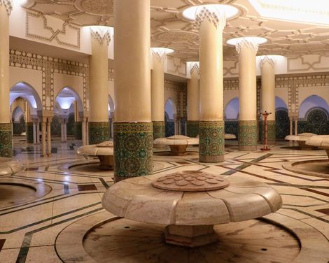 Casablanca Hassan II Moschee