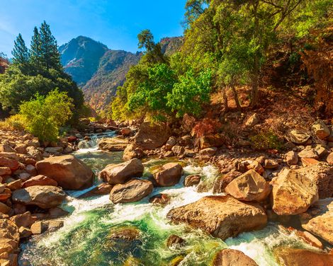 Kings Canyon Fluss