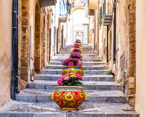 Insel Sizilien Cefalu