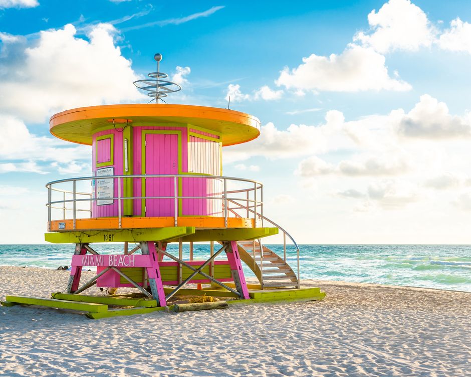Miami Beach Lifeguard Tower