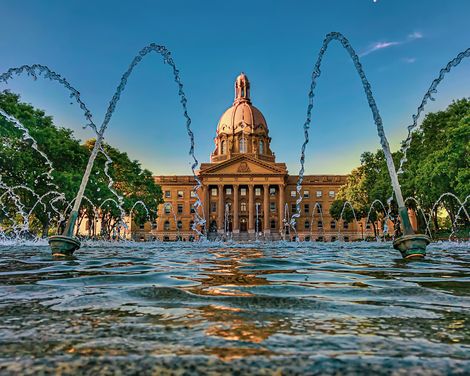 Edmonton Alberta Legislature Building