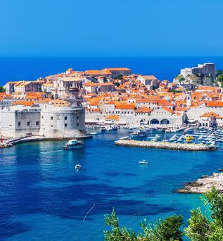 Kroatien Hafen