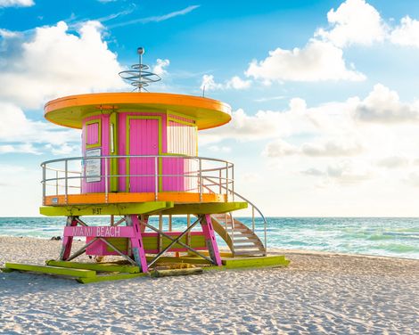Miami Beach Lifeguard Tower
