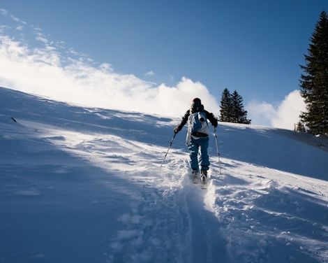 Georgien Winter Skifahren