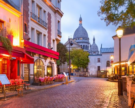Paris Montmartre + Basilika Sacre-Cœur