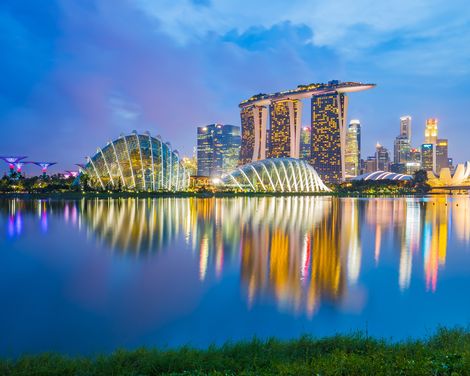 Singapur Skyline