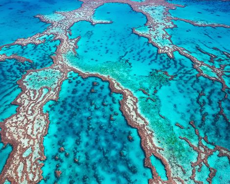 Queensland Great Barrier Reef Luftbild