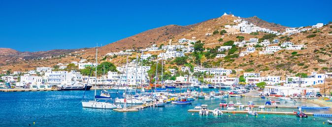 Inselhüpfen Kykladen - Mykonos, Paros, Naxos, Ios und Santorini
