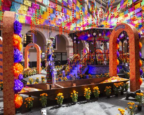 Mexiko Dia de los Muertos