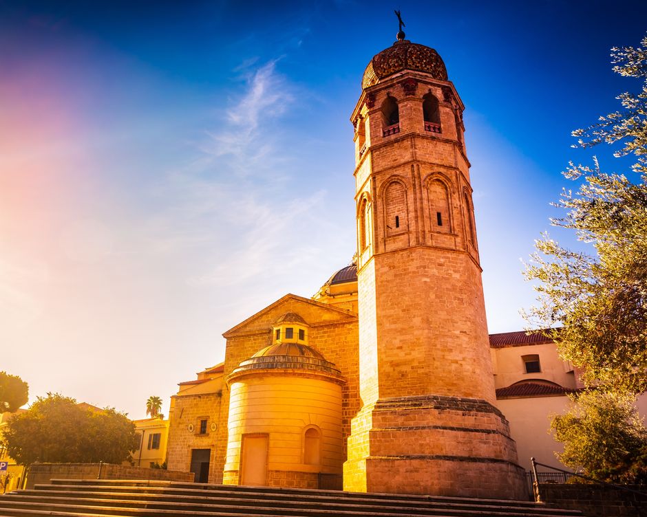 Insel Sardinien Oristano Kathedrale 
