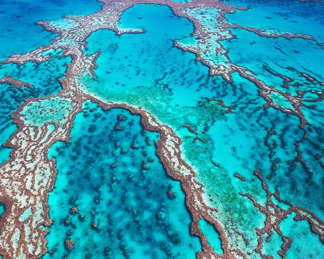 Queensland Great Barrier Reef Luftbild