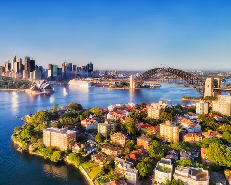 Sydney Harbour Bridge + Opernhaus