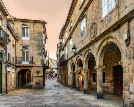 Santiago de Compostela Altstadt
