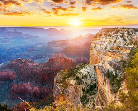 Grand Canyon South Rim Hopi Point