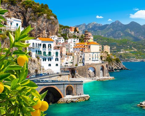 Amalfi Kueste Sorrent